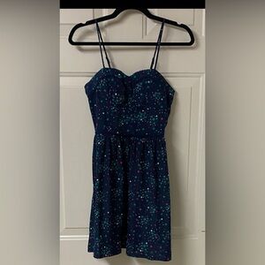 Blue Star Dress Size Small